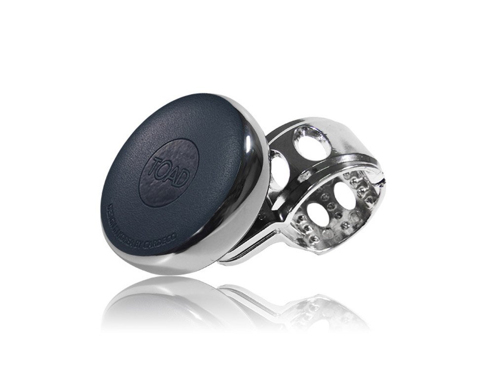 Cardeco Toad Steering Wheel Suicide Spinner Knob (Black (Fabric))