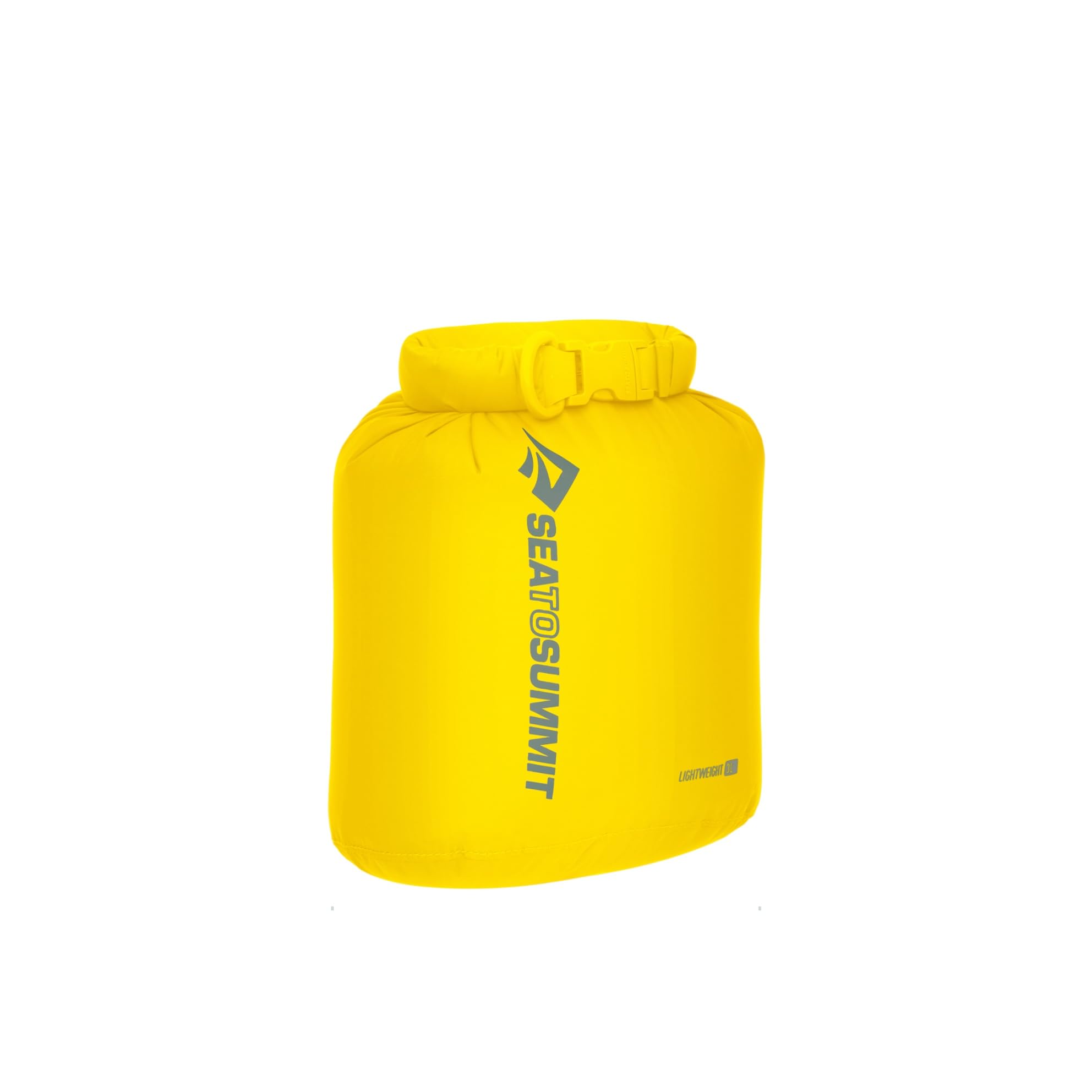 SEA TO SUMMIT - Lightweight Dry Bag XS 45L - Waterproof Storage - Roll-Top Closure - Recycled Fabric - Base Lash Point & D-Ring - For Backpacking & Kayaking - 17 x 13.3 x 21.3cm - Sulphur Yellow - 45g