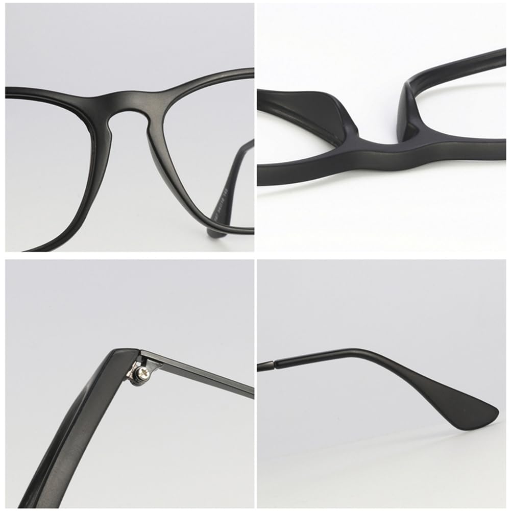 JIETIAN Intelligente fotochrome Lesebrille, Retro Unisex 1.56 Nicht kugelförmige Harzlinsenleser/UV-Schutz,Lila,+2.5