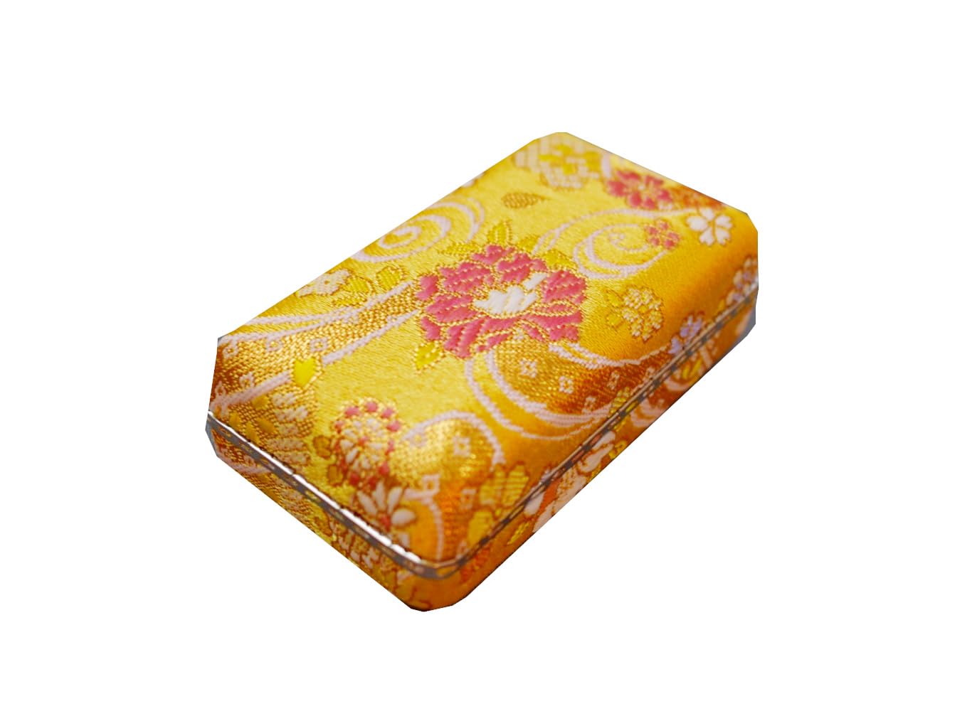 Amazon | 三味線 錦 駒入れ 箱 駒止めゴム付 黄 | 三味線アクセサリ