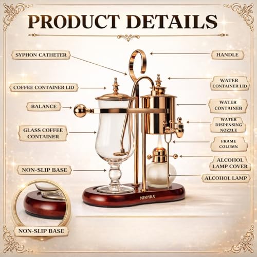 Nispira Belgium Balance Syphon Coffee Maker