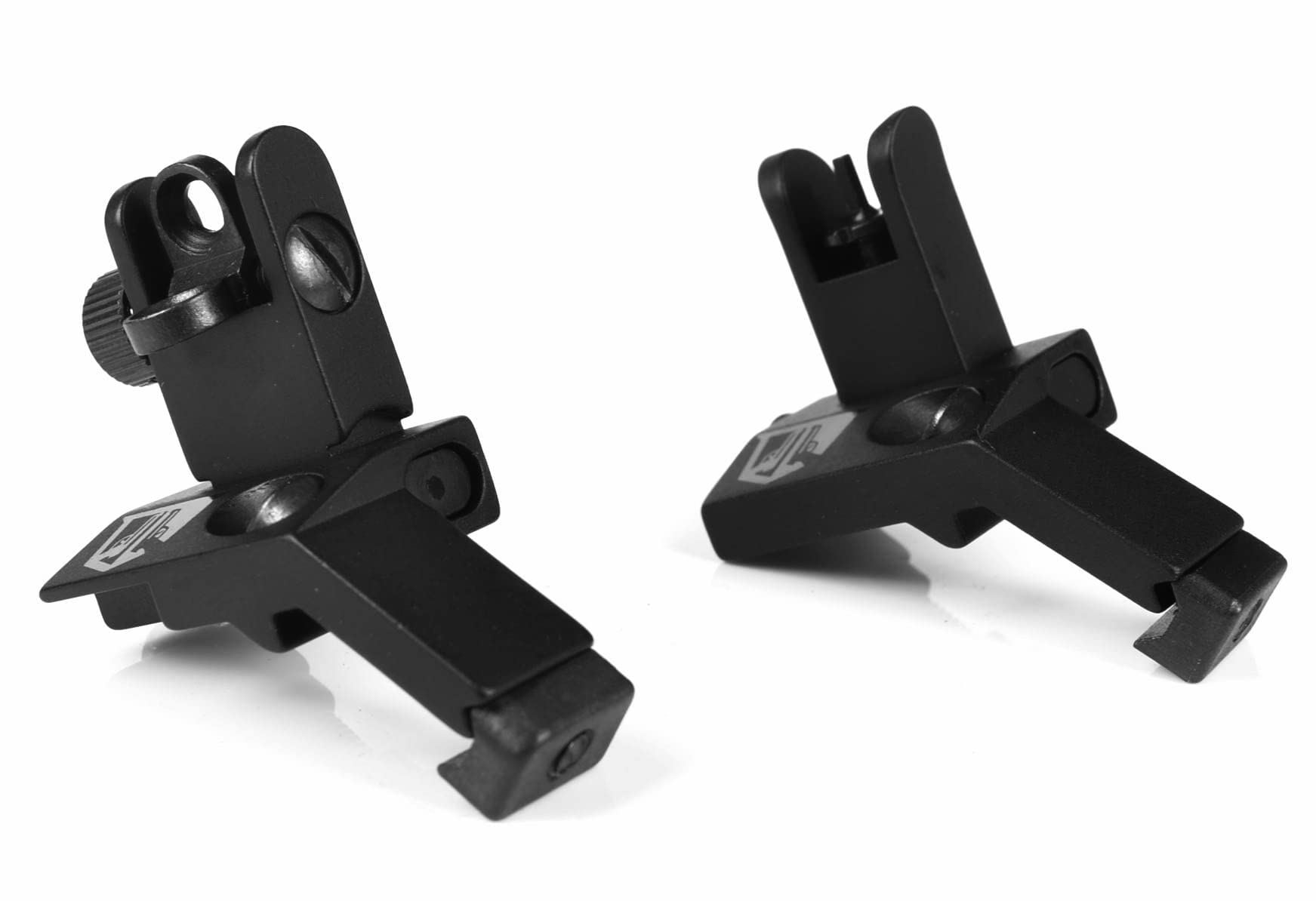 Buy OZARK ARMAMENT 45 Degree Offset Iron Sights Works for Right