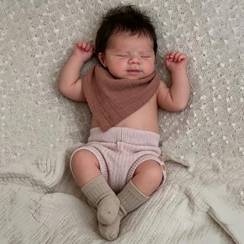 Muñeca Reborn Bebé Vinilo Suave 18 Pulgadas Realista miniatura 2