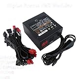 Generic PSU for 80plus Bronze Wide Mute Game Power Supply Rated 900W Peak 1000W Power Supply RBR1000-M