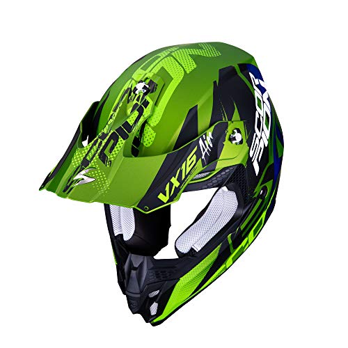 Scorpion VX-16 AIR ALBION Matt green -Black M
