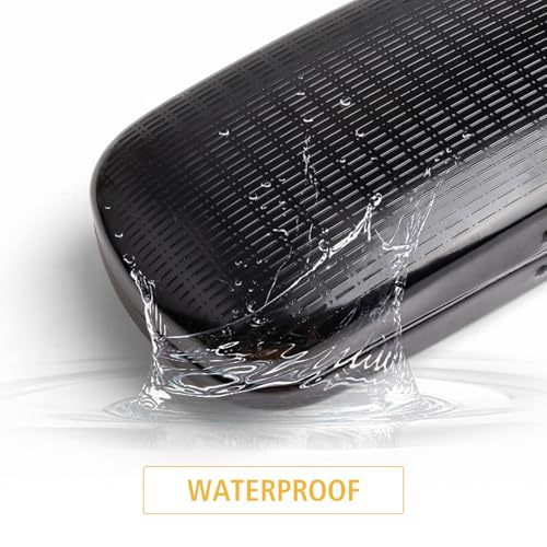 Image of Hard Shell Sunglasses Case, Portable Aluminum Alloy Glasses Case Protective Eyeglasses Cases for Men Women