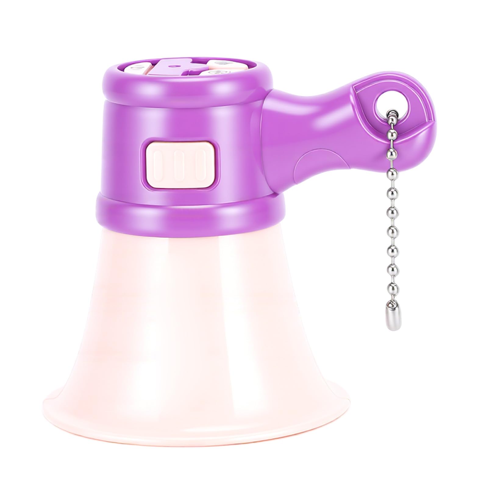 VELATEMOR Mini Megáfono con Grabación y Reproducción en Bucle, Altavoz Portátil de Mano para Eventos Al Aire, Escuela, Deportes, Venta - Incluye Batería y Cadena (Juguete) — view 9