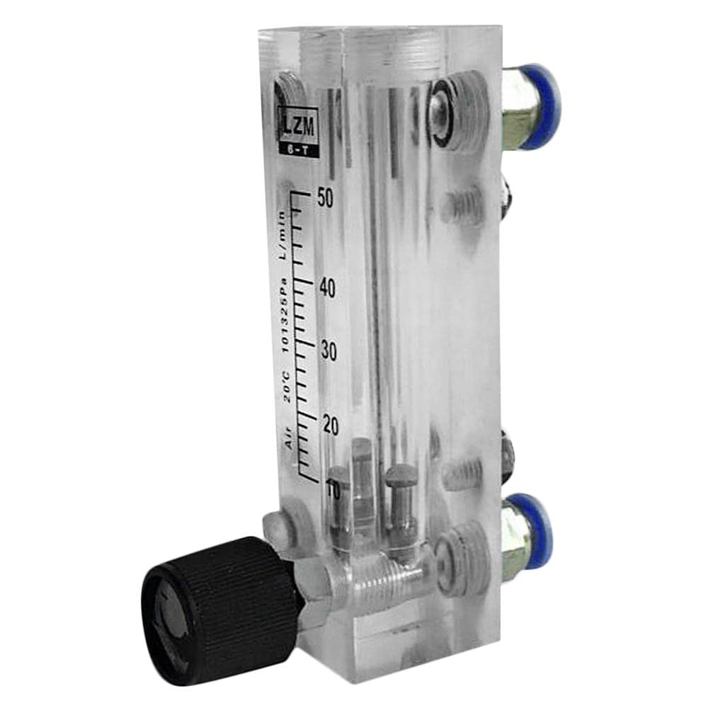 Débitmètre à Rotor En Verre de 102 Mm pour Oxygène Domestique, A -Gaz 10-50L / MIN