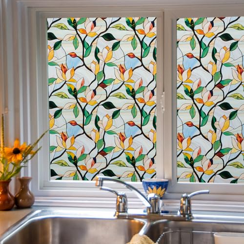 Película Decorativa para Ventana Privacidad DKTIE S691 17.7'' x 78.7'' miniatura 3