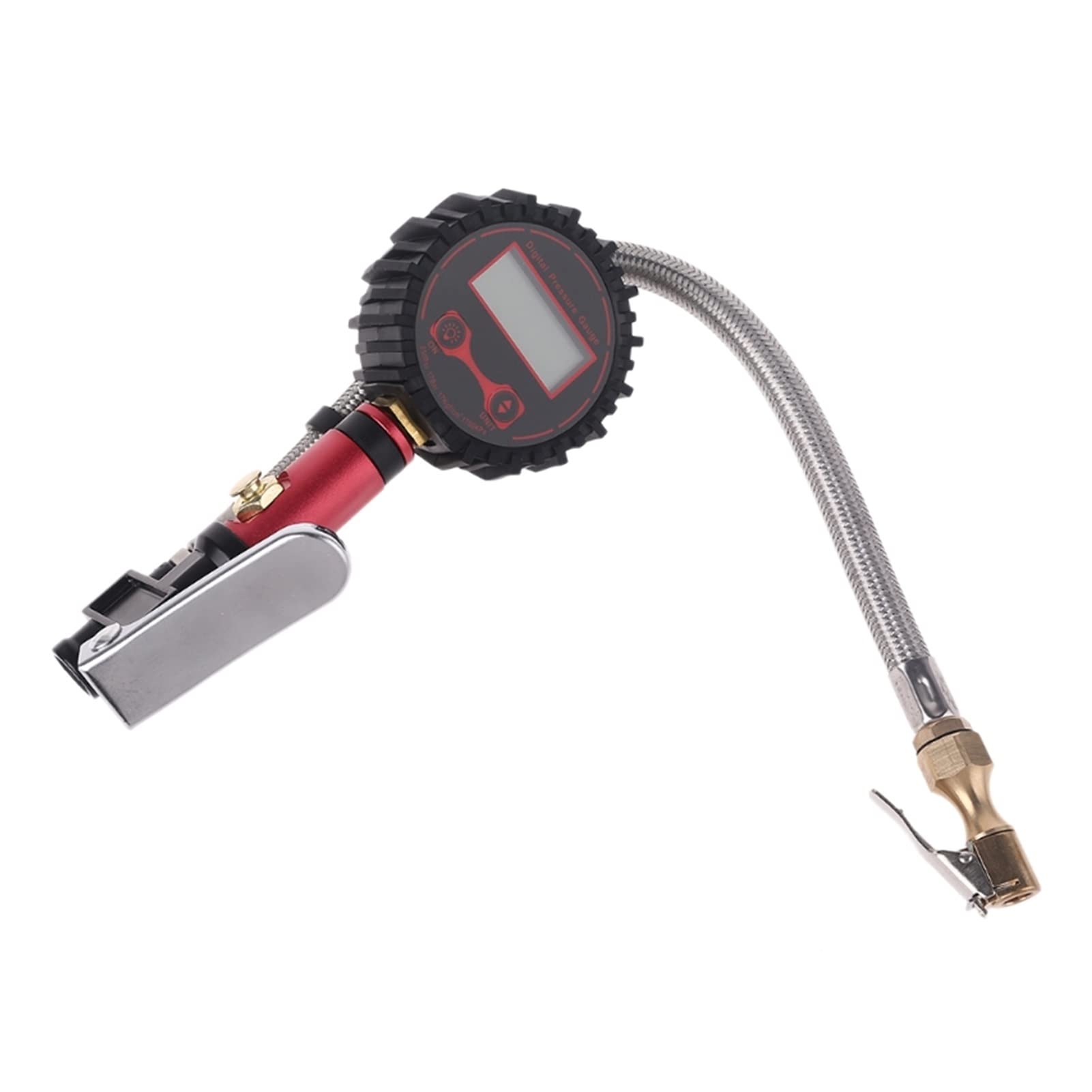 Gonfiatore di Pressione dei Pneumatici Digitale da 250 PSI ad Alta precisione con manometro Accessori per compressore d'Aria Gonfiatore per Pneumatici