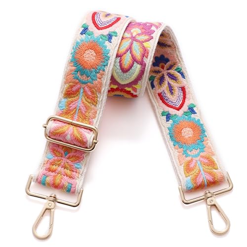 Image of S-Jacorry Purse Strap Replacement Crossbody Wide Shoulder Strap Adjustable Canvas Straps Handbag Strap Replacement Belts