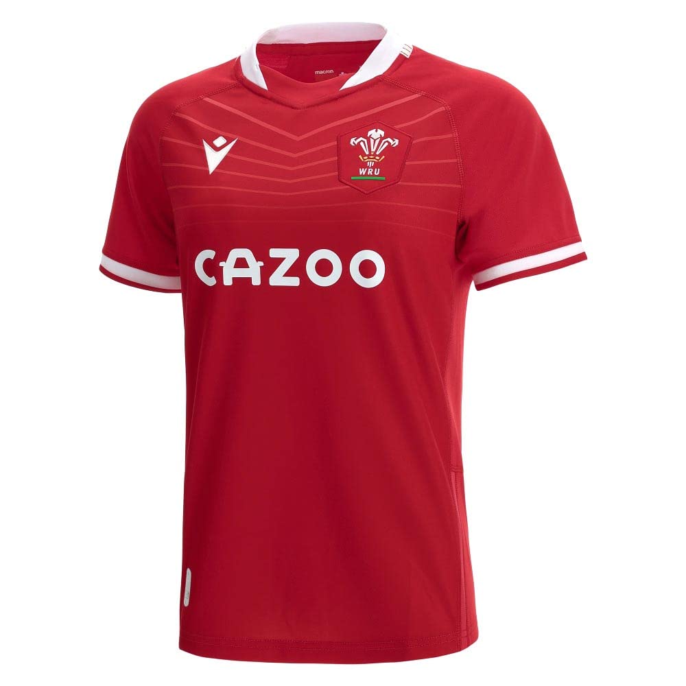 Macron Wales WRU Womens Home Rugby Shirt Size 26