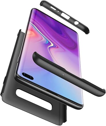 Compatible Samsung Galaxy S10 Plus Funda(2018)Carcasa ultra fina Protectora coj?n+3D Vidrio Templado Pantalla Protector,3 in 1 Hard Caja Caso Skin Case Cover Carcasa para Galaxy S10 Plus Negro Compatible Samsung Galaxy S10 Plus Funda(2018)Carcasa ultra fina Protectora coj?n+3D Vidrio Templado Pantalla Protector,3 in 1 Hard Caja Caso Skin Case Cover Carcasa para Galaxy S10 Plus Negro