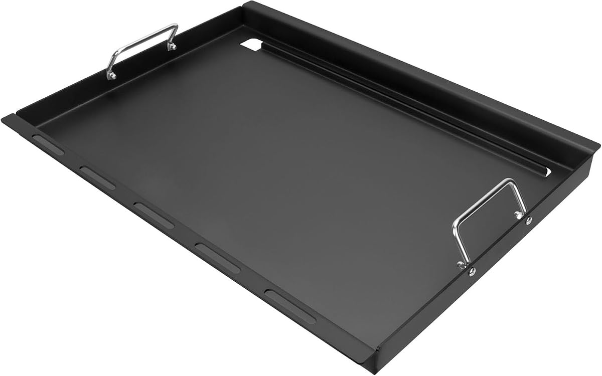 Full Size Griddle Insert for Weber Genesis 300 Series E-310 S-310 E-320 S-320 E-330 S-330 EP-310 EP-320 EP-330 CEP-310 Gas Grills, Flat Top Griddle Replacement for Weber 7524 7528
