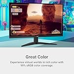 Dell G2725D Gaming Monitor - 27-inch QHD (2560x1440) up to 180 Hz, 2ms Response time, 99% RGB Display, DisplayPort/HDMI Connectivity, AMD FreeSync, Comfortview, Tilt Adjustable - Black - Image 4