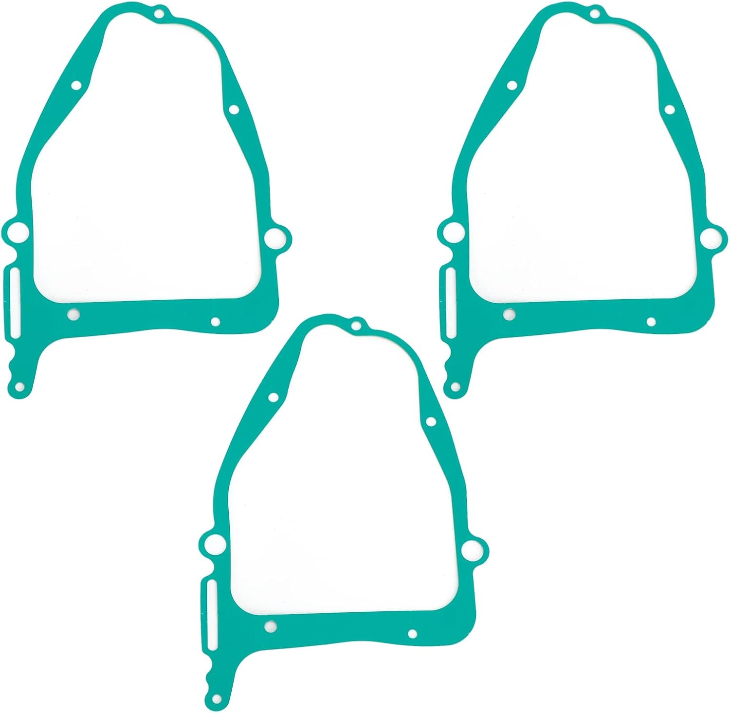 3PCS Left side Engine Crankcase Cover Gasket Fit for Suzuki GN250 1982-2001, GNX250E 1982-1984, GZ250 Marauder 1999-2011, TU250X Volty 1997-2001