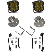 Baja Designs Squadron SAE Fog Pocket Kit - 15-19 Colorado/Canyon/Silverado/Sierra 2500HD/3500HD Wide Cornering; Amber