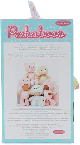 Miniatura 5 de Madame Alexander 12" Peekaboos, UniCat, tono de piel medio