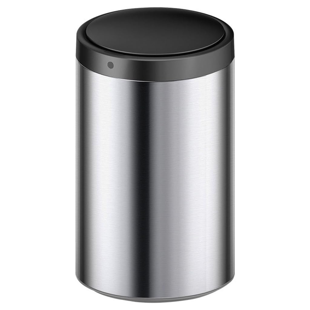 Intelligent Trash Can Induction Stainless Steel Household Living Room Kitchen Office Hotel(51.3 * 30CM)