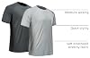 Camisetas de entrenamiento para hombre, manga corta, secado rápido, playera de gimnasio 7