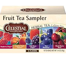 Celestial Seasonings Tea, Fruit, 18 Count Pack of 3