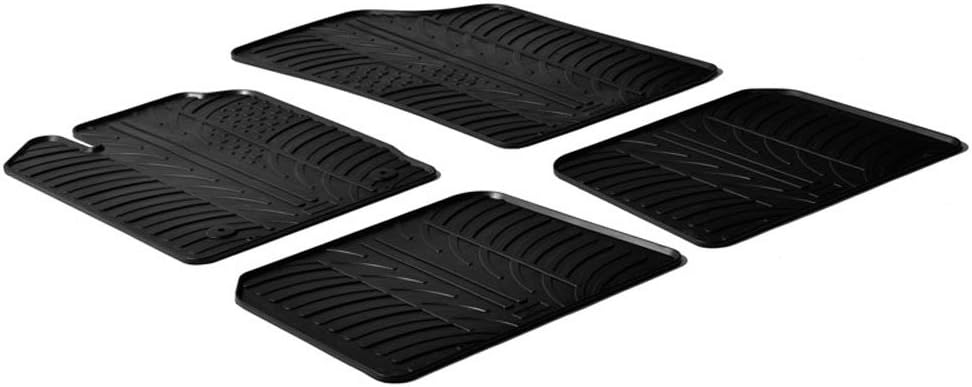 AutoStyle 0048 Rubber Mat Renault Clio Ii 8/98-8/05/Thalia T 4 Pcs