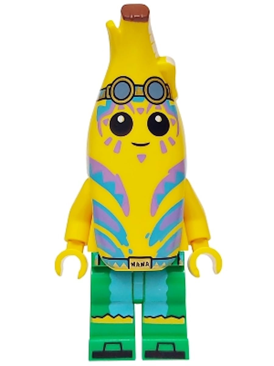 LEGO Fortnite Minifigures Collection, Loose Characters from Sets (Island Adventure Peely)