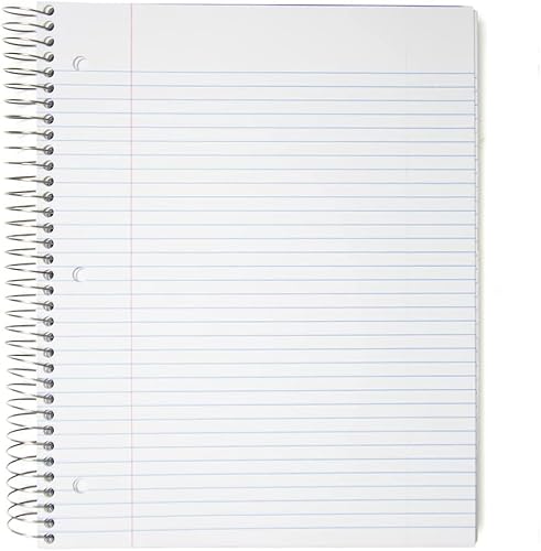 Miniatura 5 de Top Flight Cuaderno de 1 materia con cable, 100 hojas