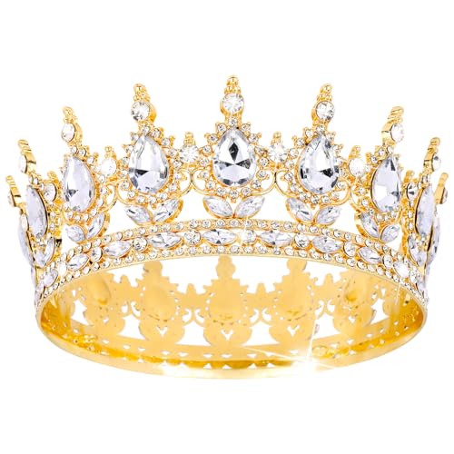 50% Off TOBATOBA Rhinestone Queen Crown Tiara - Image 2