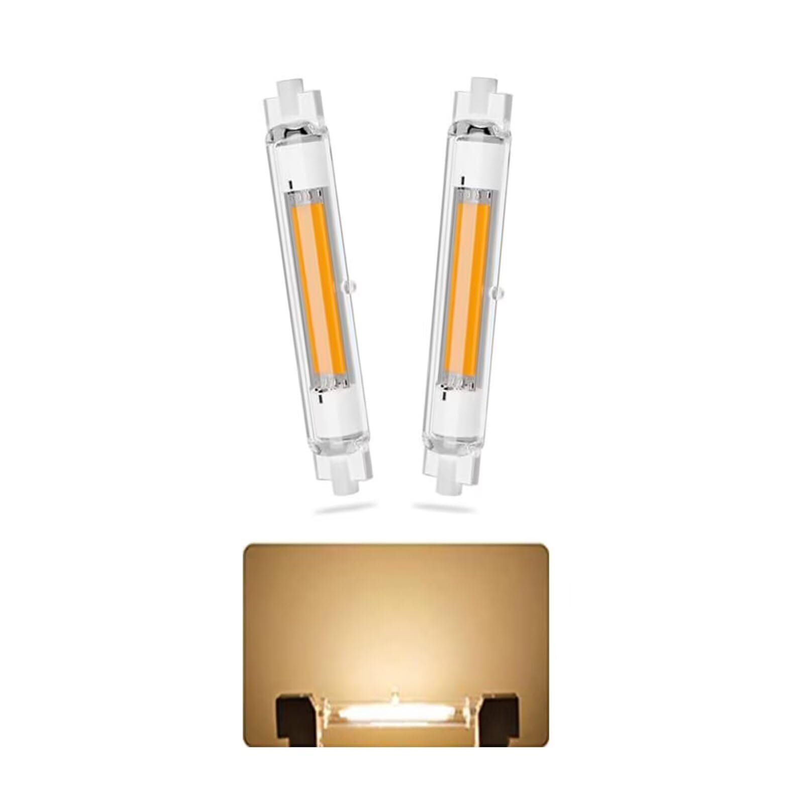 AEPOYU R7s LED Bulb 118mm Dimmable - 30W Equivalent 300W Halogen Bulbs