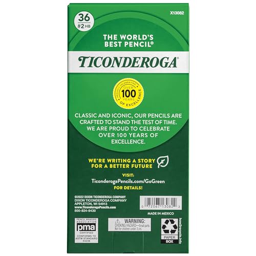 Lápices Ticonderoga My First Tri-Write HB con borrador 36 u miniatura 2