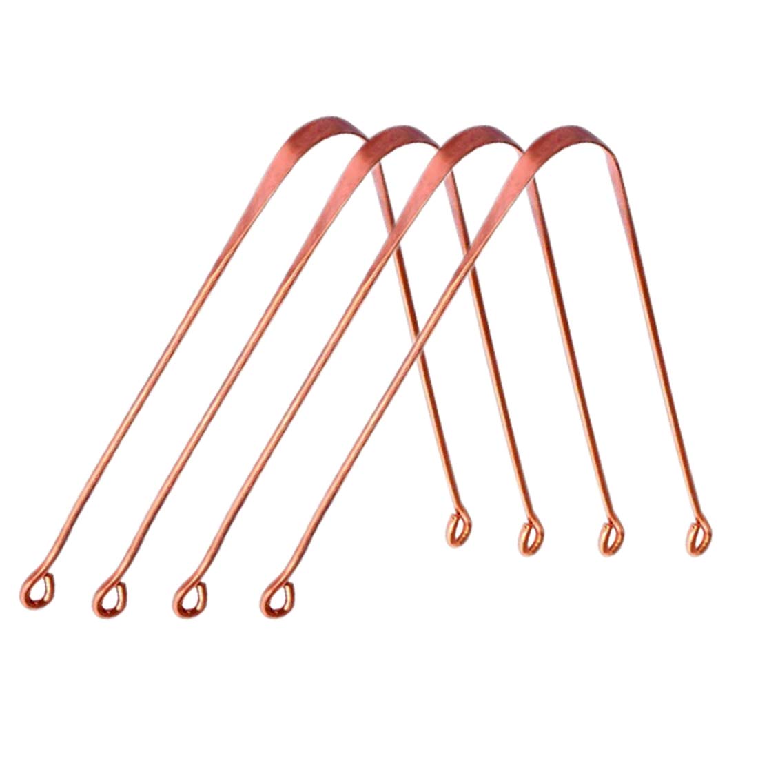 NURPI PURE COPPER TONGUE CLEANER (Anti bacterial) pack of 4