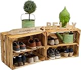 holzkiste vintage Die Kisten sind bereits komplett montiert - Ohne Deko