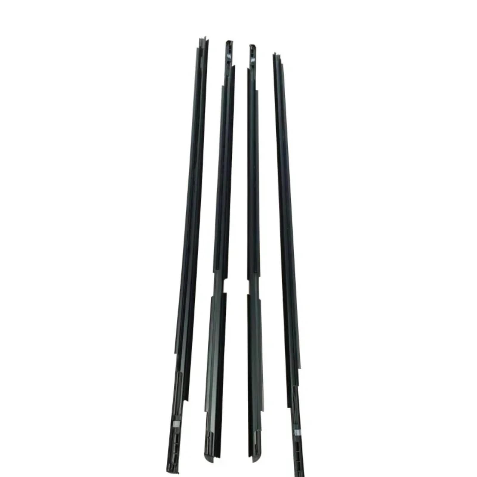 Automotive Window Seals Compatible with Toyota for Yaris Hatchback 2006 2007 2008 2009 2010 2011 2012 2013 Car Side Window Weather Strip Glass Sealant Trim 68210-0D100