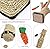 Small Animal Activity Toy, Bunny Fun Tree Rabbit Perfect Chew Bite Toys Scratcher Climbing Carrot Boredom Breaker for Small Animal Cat Guinea Pig Tooth Cleaning/Activity Play