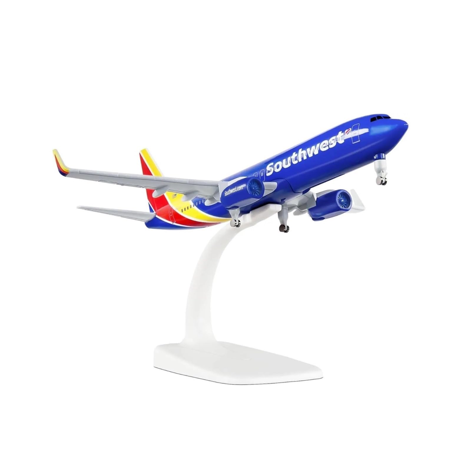 Giocattoli per aeroplani pressofusi Scala da 20 cm per Modello Southwest Modello di Aeroplano pressofuso in Lega Collezione di Modelli di Aerei Appassionati di Aviazione per la Raccolta e