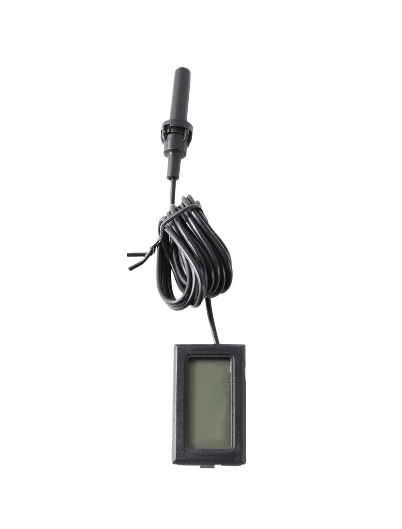 Termómetro e higrómetro digital LCD for apicultura - Monitor de temperatura y humedad de colmena de 5 piezas(Black)