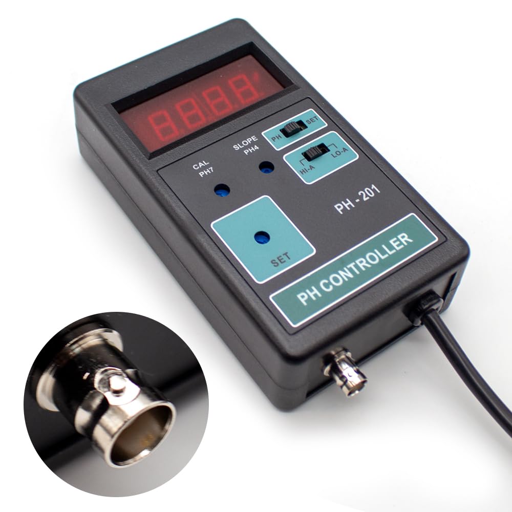 Amazon.co.jp: Jieotwice PH-201 デジタル LCD ディスプレイ PH CO2