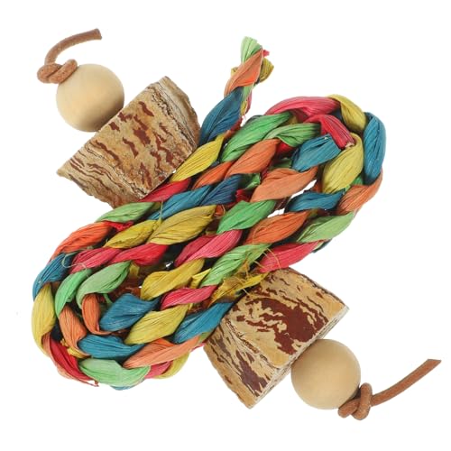 GALPADA Parrot Chew Foraging for Birds Hanging Bird for Emotional and Physical Stimulation for Parrots and