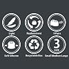 Earbud Tips Earbuds Replacement Tips Ear Tips Earbuds Eartips Eargels 9 Pairs SML