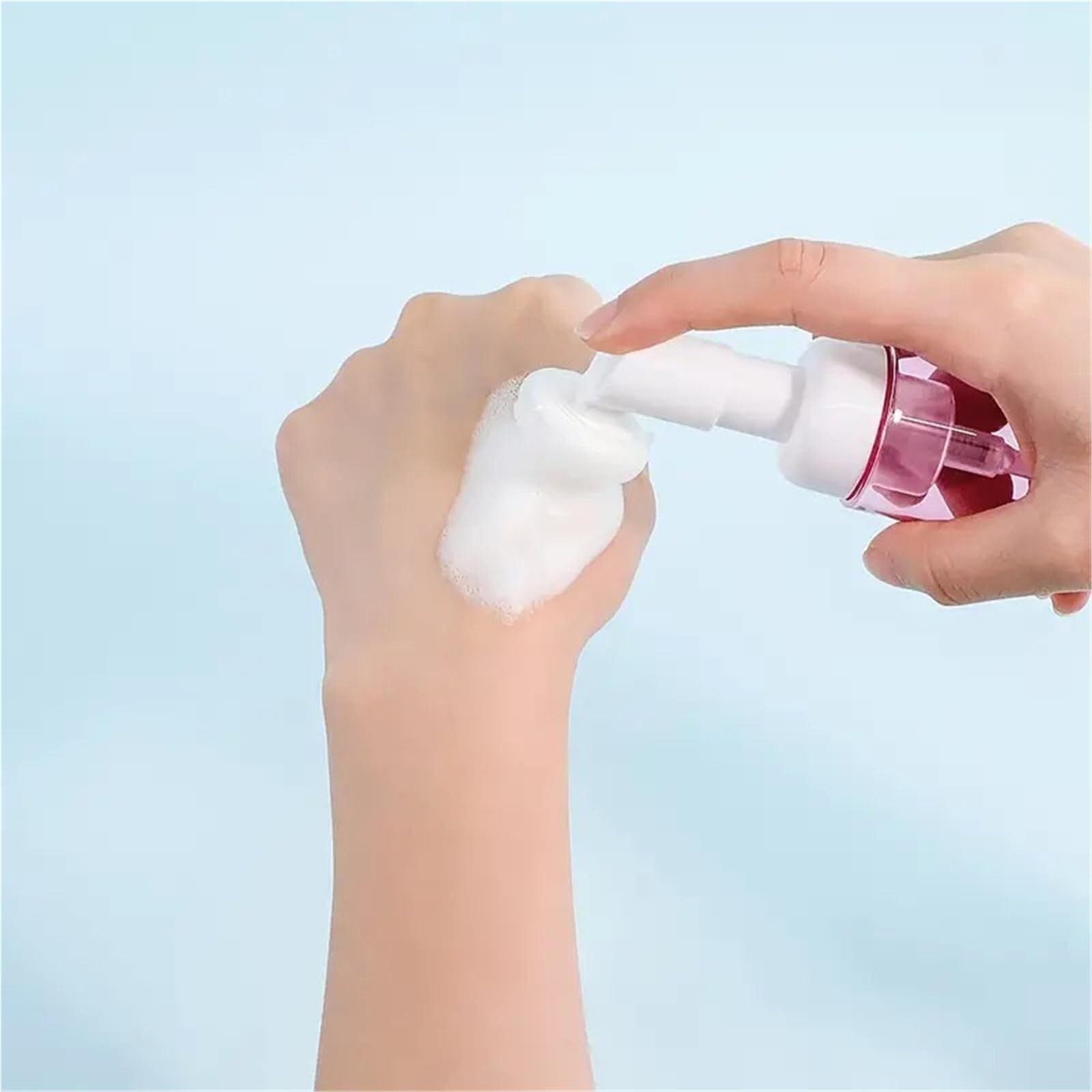 Bottiglia con pompa in schiuma da 60 ml 10-50 pezzi testina