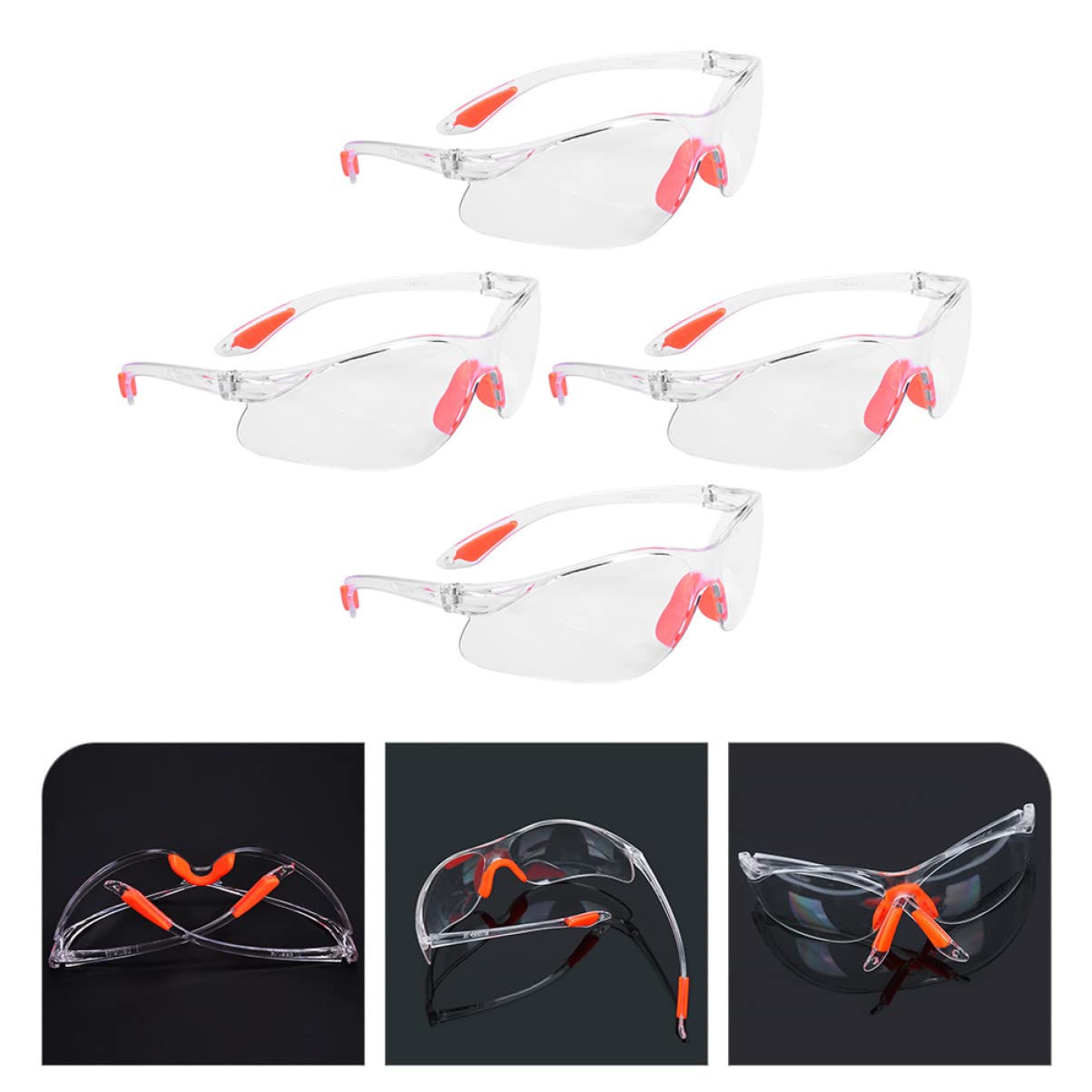 12 Piezas gafas de protección laboral anteojos de soldadura gafas de seguridad para los ojos de proteccion de segurodad de soldador de construcción