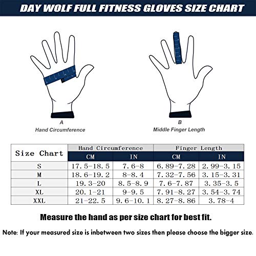 New Full Finger Workout Gloves,Gym Fitness, Weight Lifting Wrist Wraps Genuine Leather Palm Protection & Strong Grip,Quality Breathable Comfort Gloves,Cycling, Pull Ups,Cross Training for Men & Women