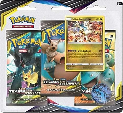 Pokémon-Sammelkartenspiel: 3er-Pack Mega-Entwicklung - Fatale Flammen