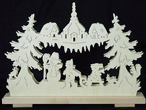 Arche de Noël Mire la voûte en bois pour créer une ambiance d'hiver au salon