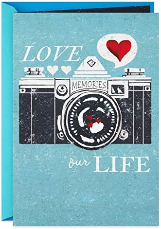 Hallmark Romantic Father's Day Card for Husband (Grateful and Lucky to be Your Wife)