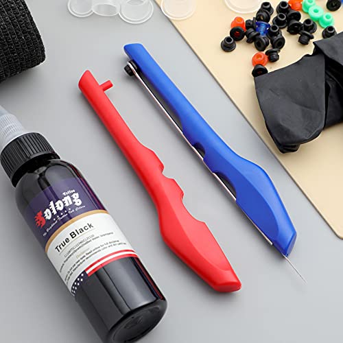 Solong 2Pcs Tattoo Poke A Stick Tattoo Kit Hand Stick N Tattoo Poke Pen Set With Tattoo Ink Gloves Tattoo Needles Gk803Tn01-Us #TOP7