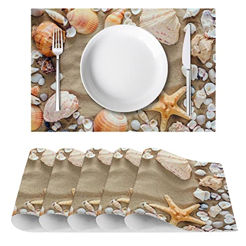 Set de table de plage facile à nettoyer pour préserver votre mobilier