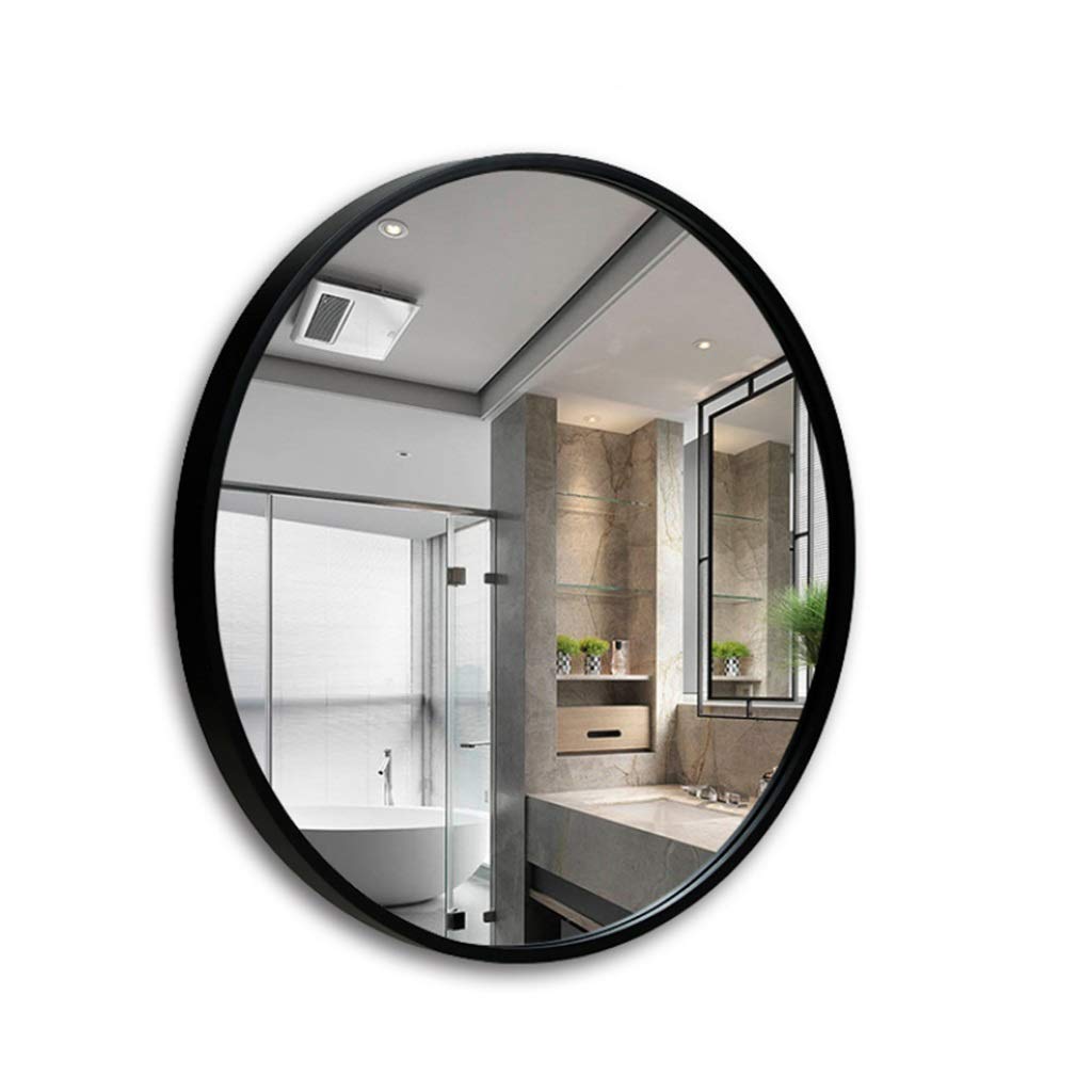 Miroir rond grand format pour chambre et salle de bain