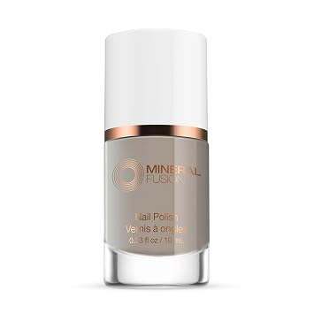 Mineral Fusion Nail Polish, Gray Pearl Grey 0.33 Fl Oz Pack of 1